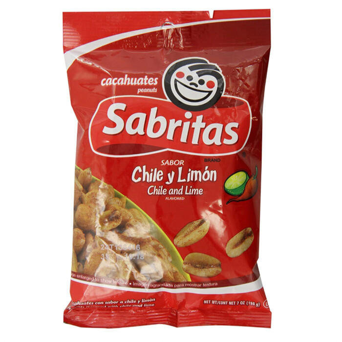 Sabritas Cacahuate chile limon