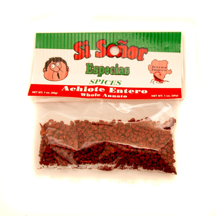 Achiote entero Si Senor 28gms