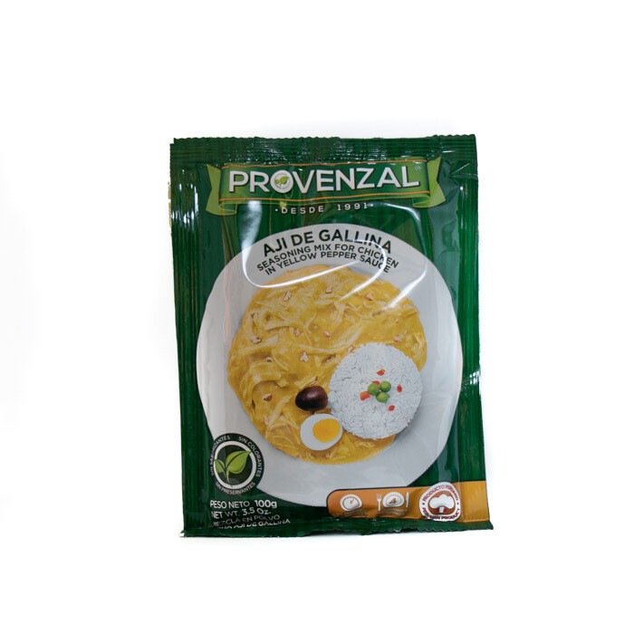 Peruvian- Provenzal Aji Gallina-Seasoning mix 3.5oz 