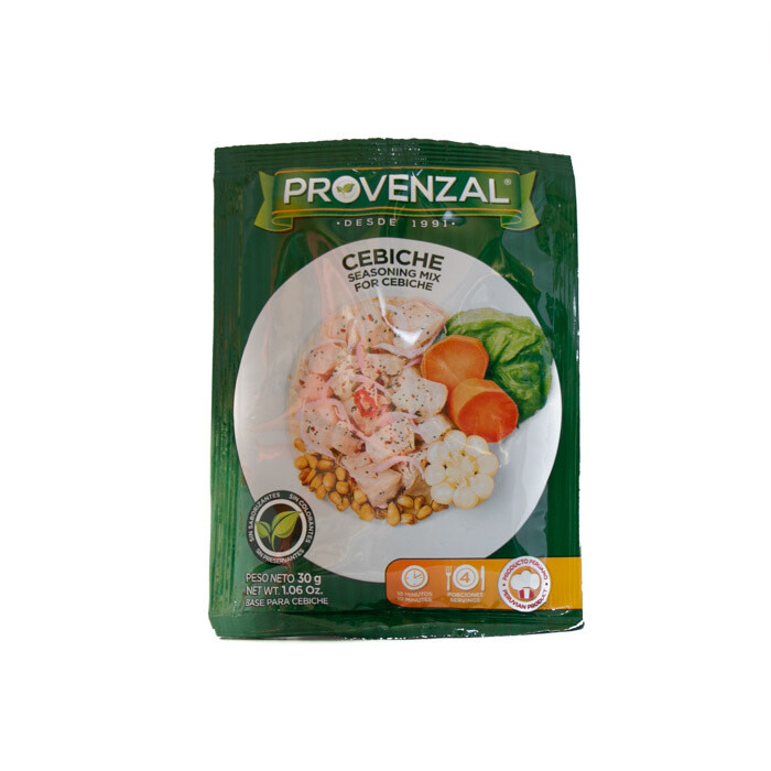 Peruvian-Provenzal Cebiche-Seasoning mix 2.04oz