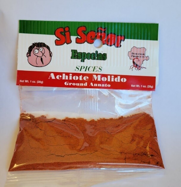 Achiote Molido (Ground Annato) - Si Senor 28gms