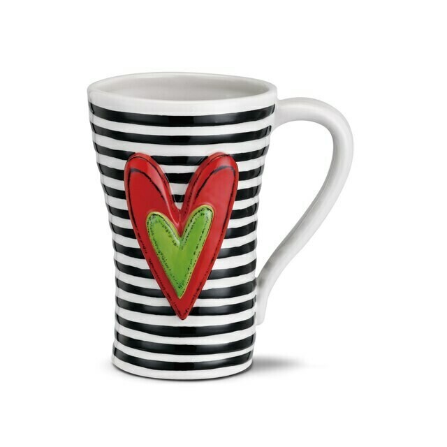 Heartful Mug - Enjoy a Cup of Love