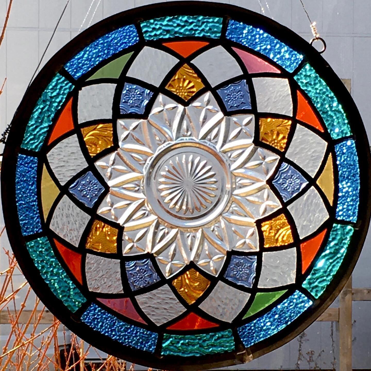 Stained Glass Multi Colour