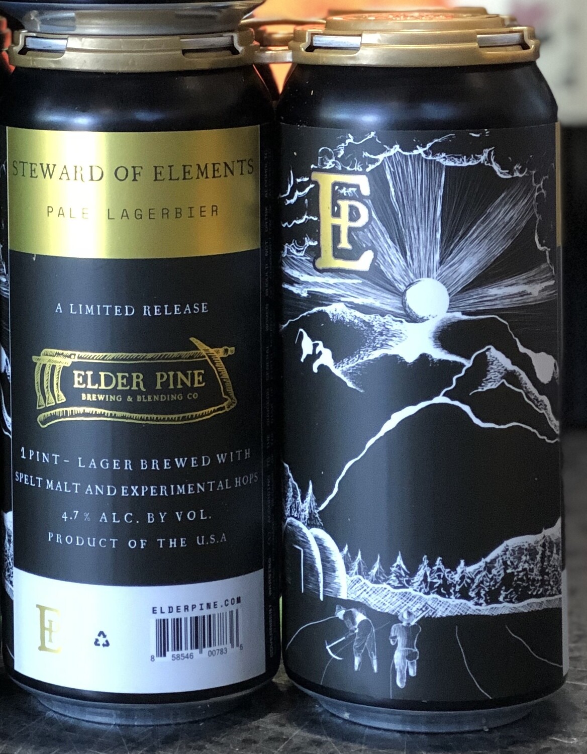 Elder Pine Steward of Elements Pale Lagerbier