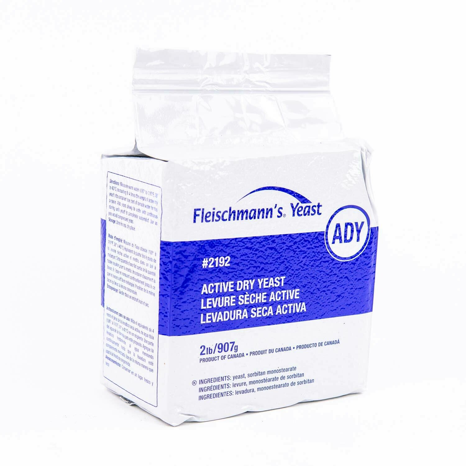 COMMERCIAL FLEISCHMANN'S ACTIVE DRY YEAST 200g (1 per order limit)