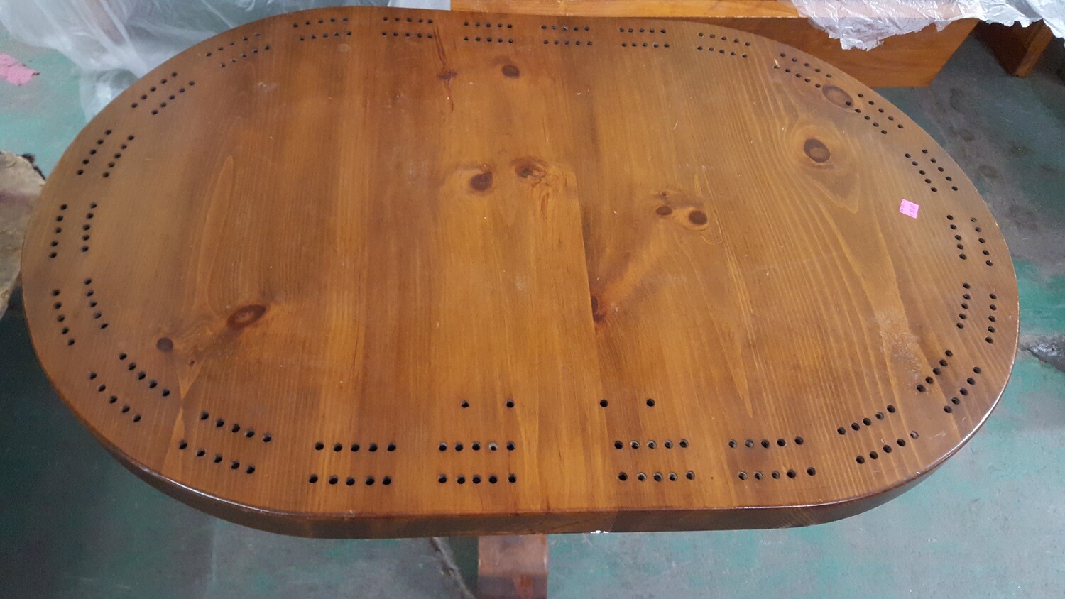 Pine Cribbage Table (p)