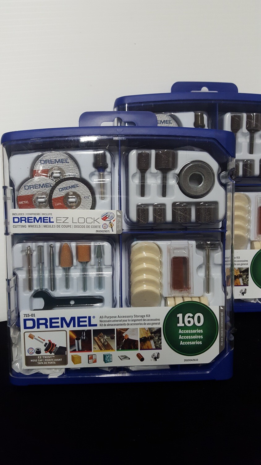 Dremel Accessory Kit, 160 piece