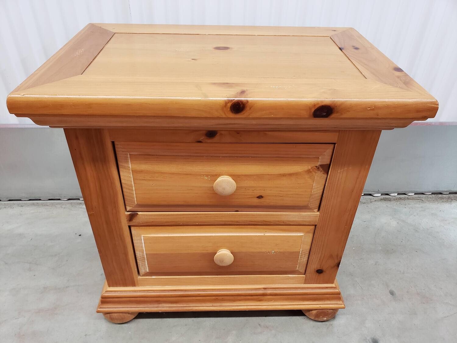 Natural Pine Night Stand, Broyhill 2118