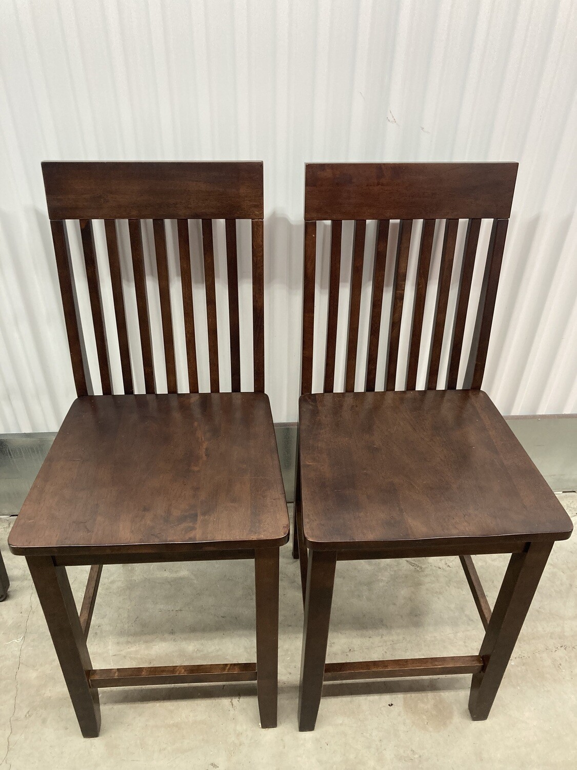 Pair of High Top Dining Chairs 2324