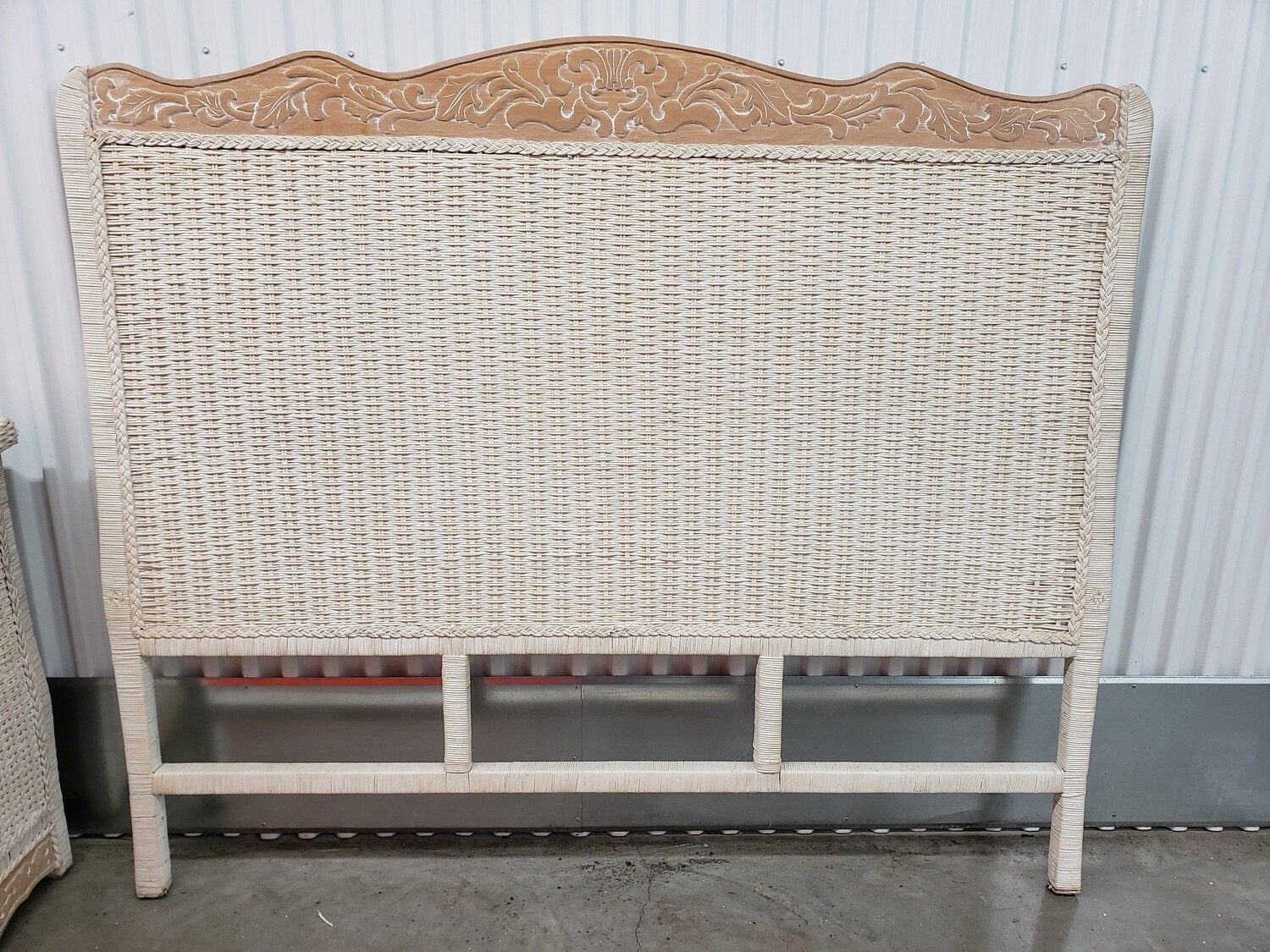 Pier 1 Wicker Queen Headboard, or repurpose! 2213