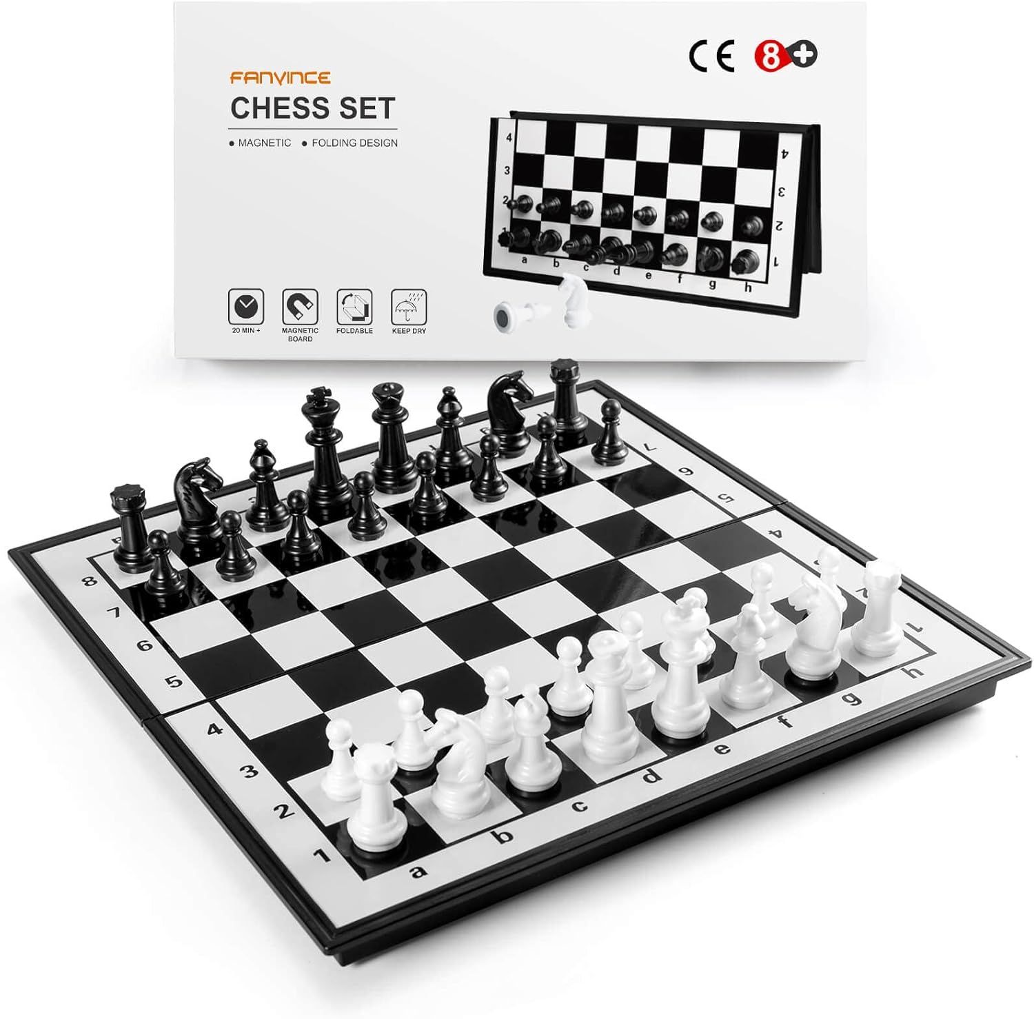 (NEW) FanVince - Magnetic Folding Chess Set