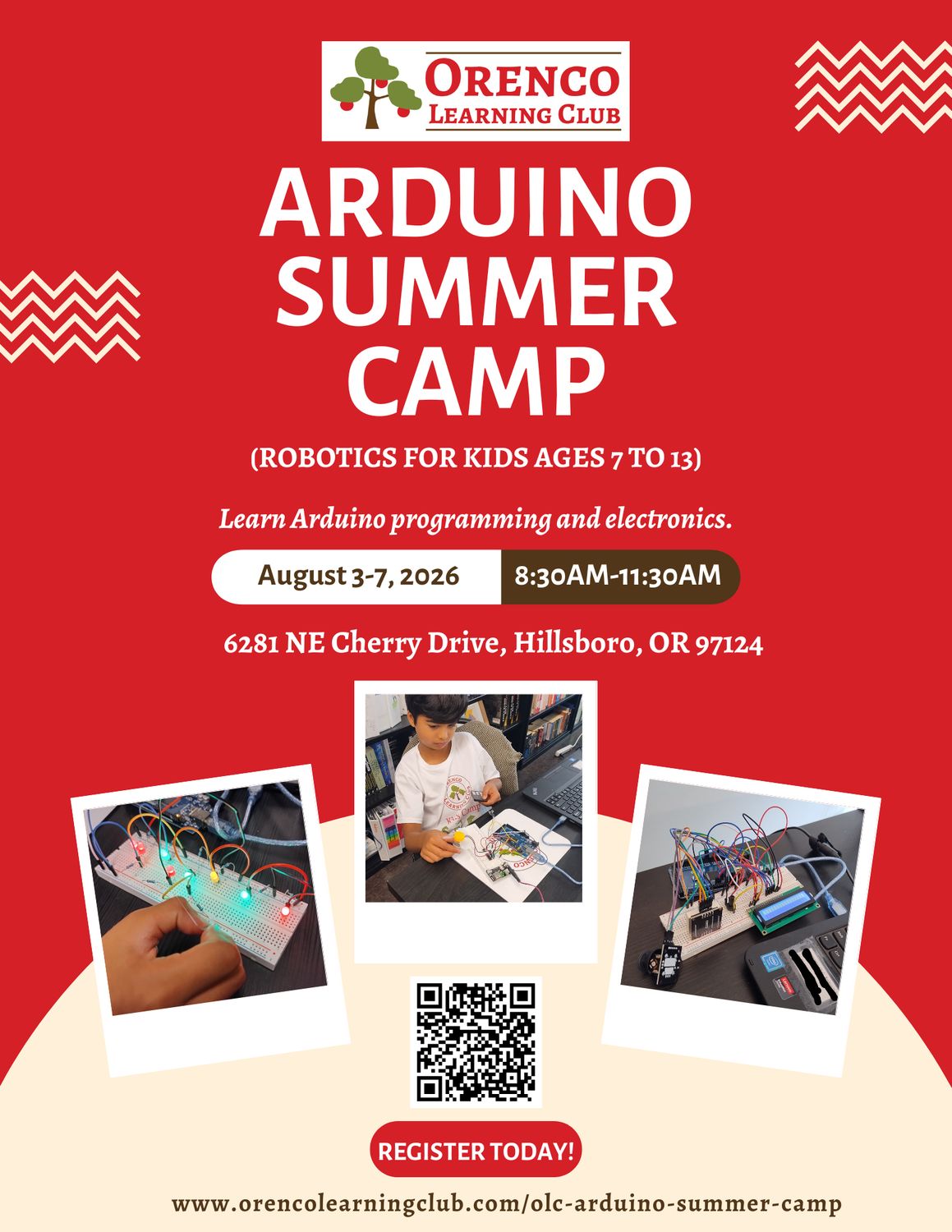 OLC Arduino Summer Camp (Members Only) OLC Arduino Summer Camp (Members Only)