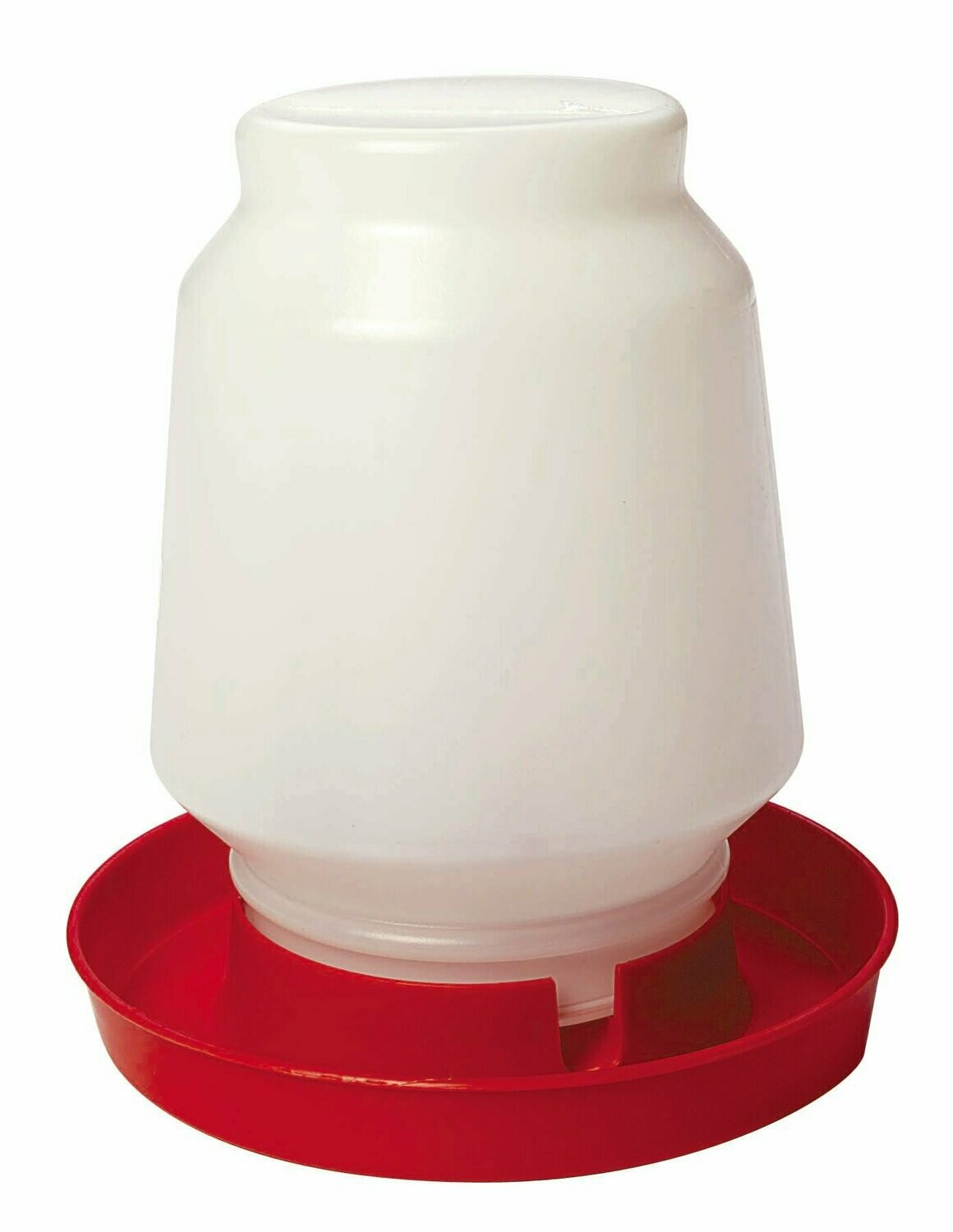 1 Gallon Poultry waterer. Complete both pieces