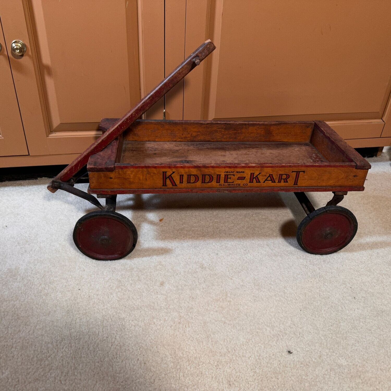 Vintage H.C. White Kiddie Kart 28"Long