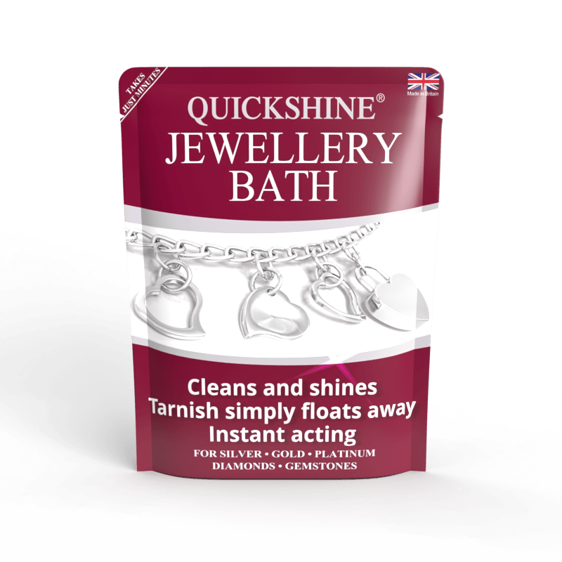 Quickshine Jewellery Bath 1 Application cleans ALL your Jewellery