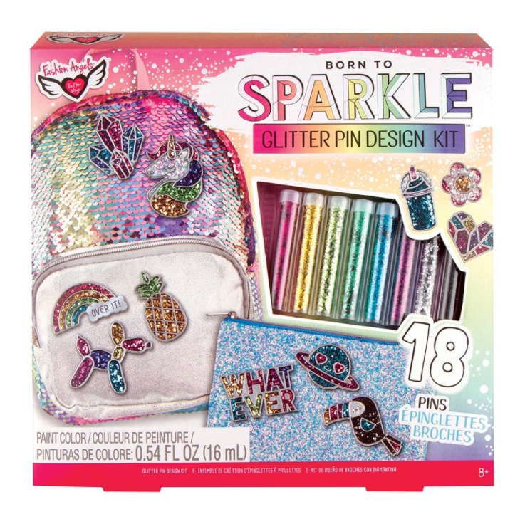 glitter pin design kit