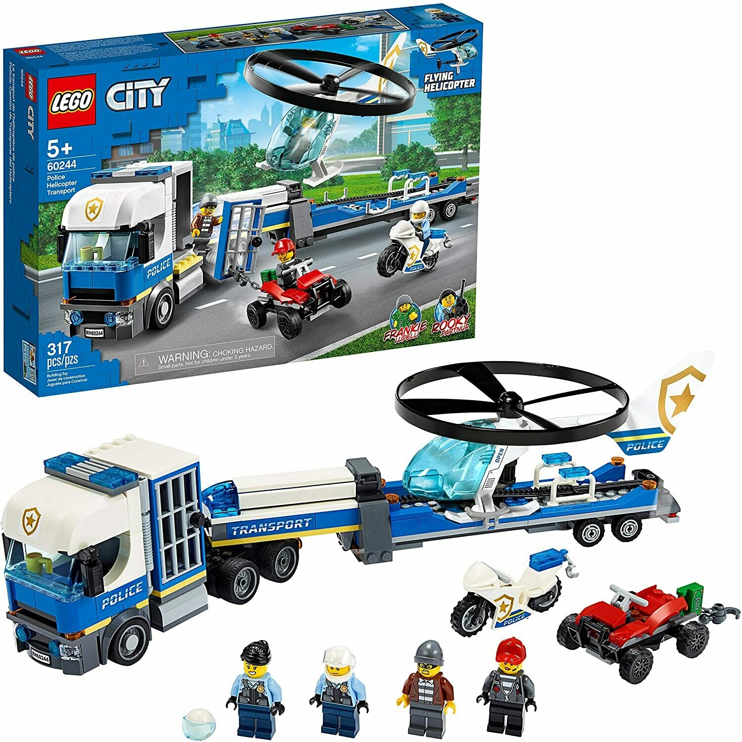 Lego City: Police Helicopter Transport
