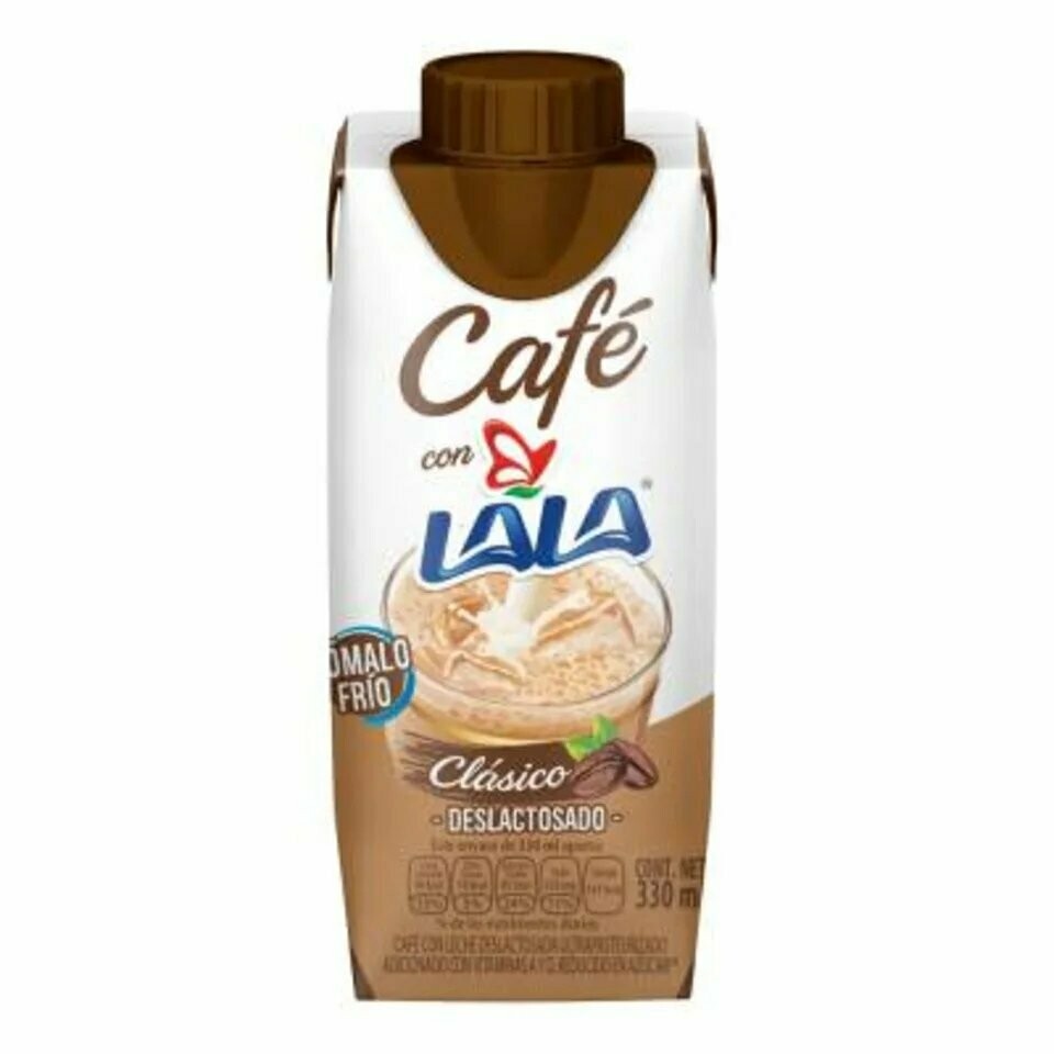 Café con leche Lala deslactosado 330 ml