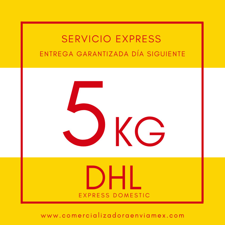GUÍA ELECTRÓNICA DHL 5KG EXPRESS