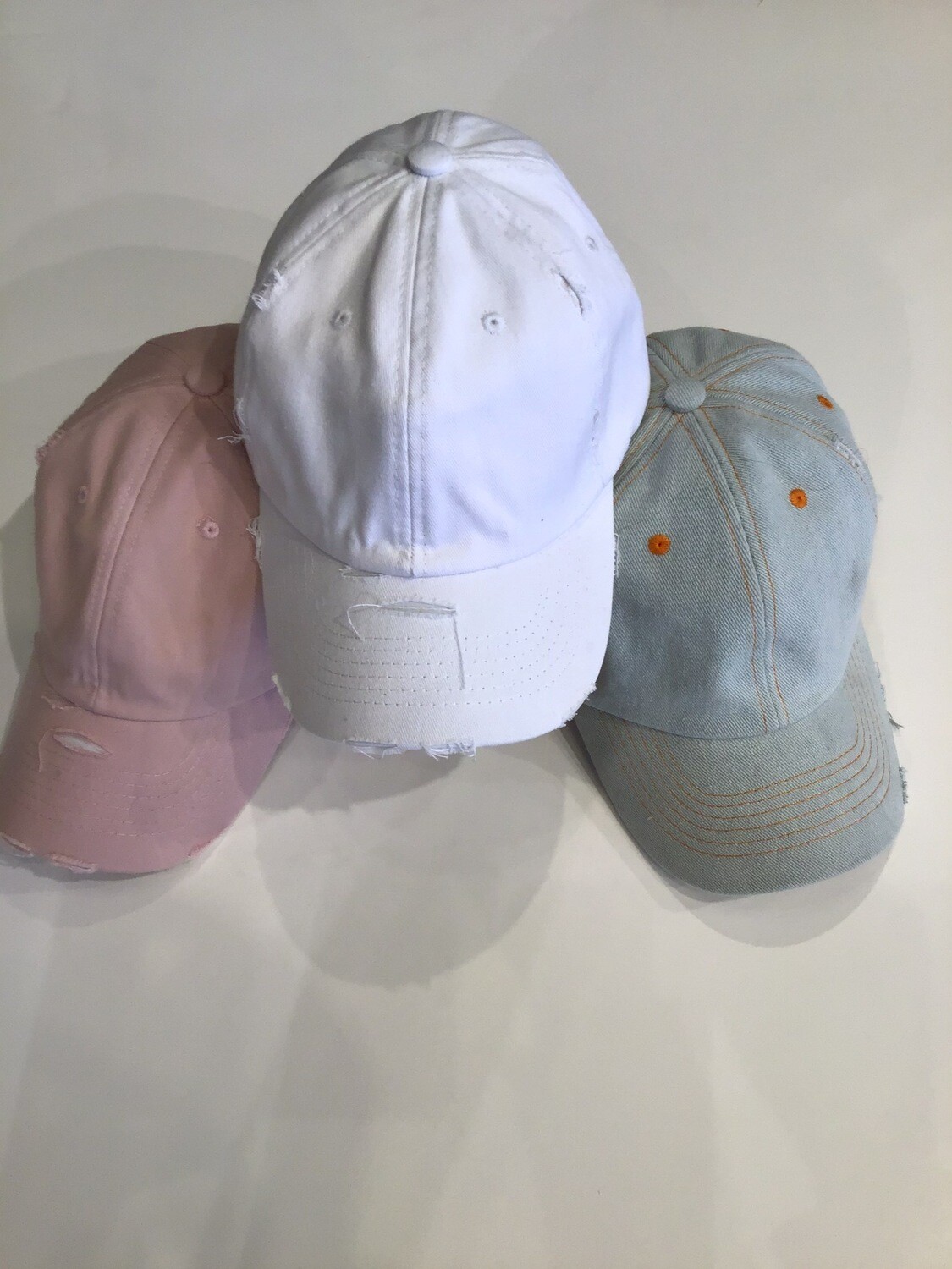 Distressed Baseball Cap
