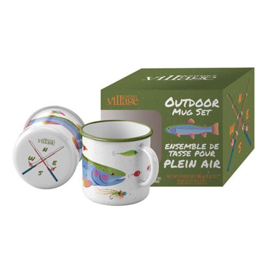 Gourmet Village Outdoor Enamel Mug