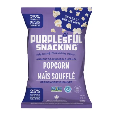 Purplesful Popcorn