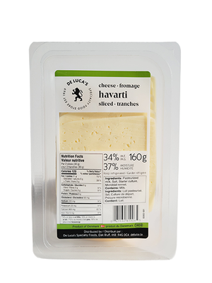 De Luca's Sliced Havarti
