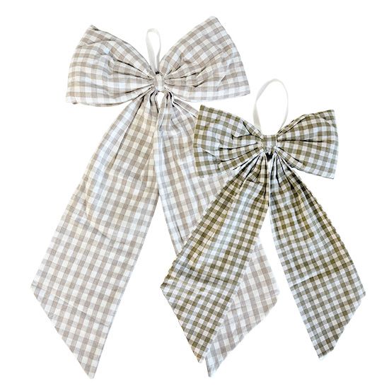 Luxe B Co. Gingham Bows
