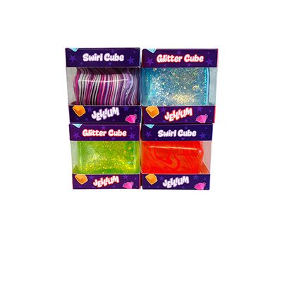 Squishy Jellium Cubes