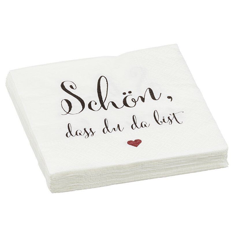 Tissue Servietten, Bayrisches Muster, 20 Stück, Tischdekoration