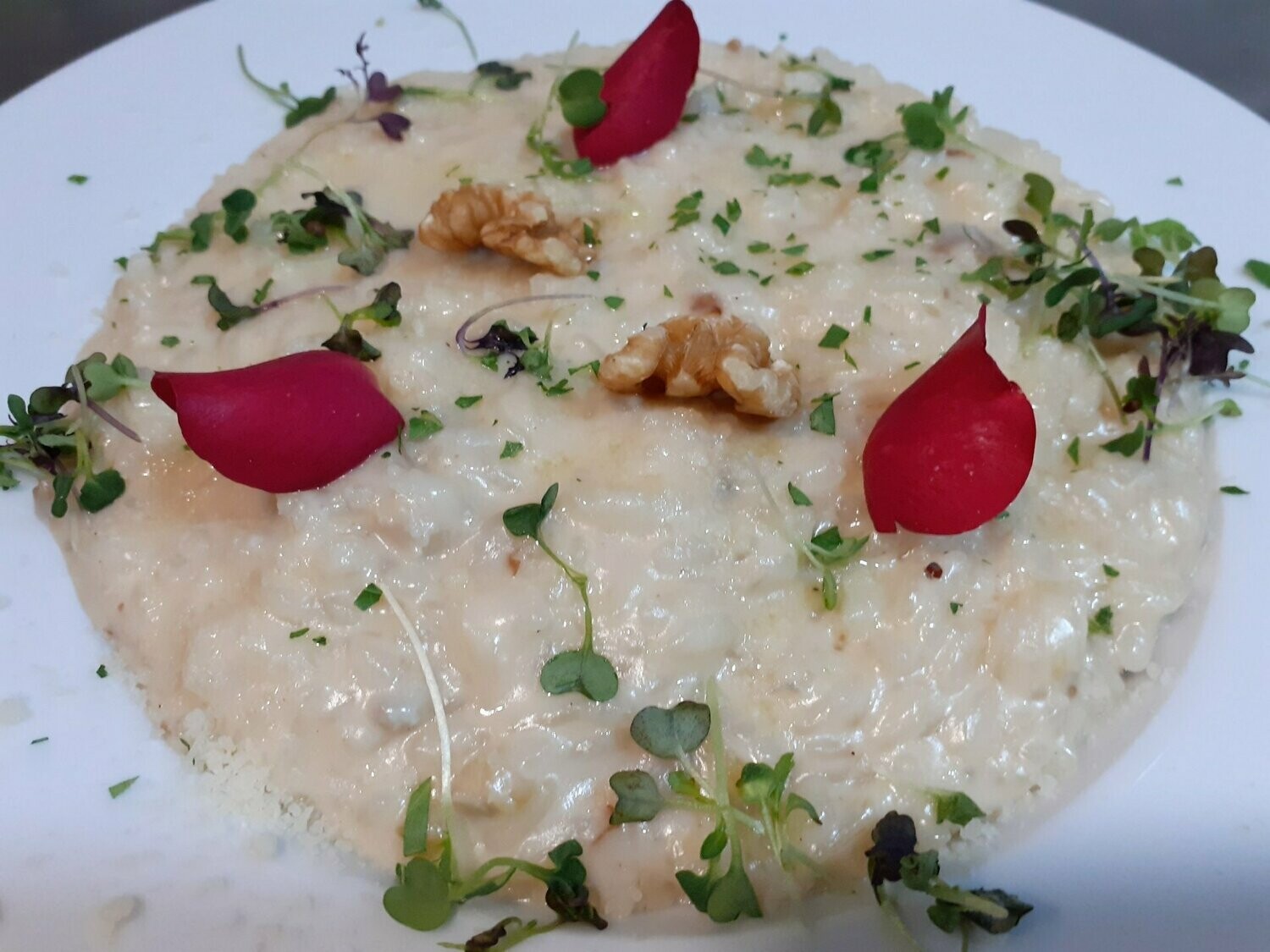 Risotto de y Nueces