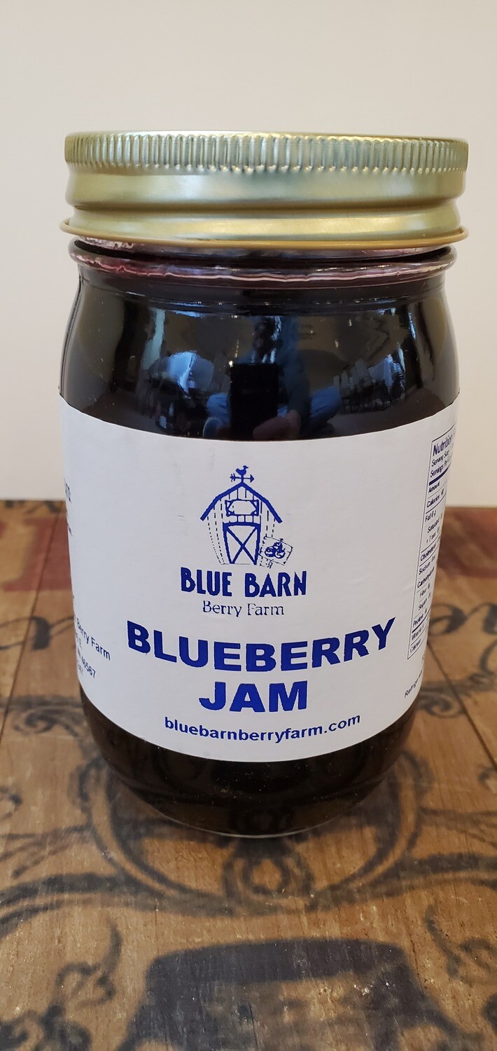 Blueberry Jam 18oz.