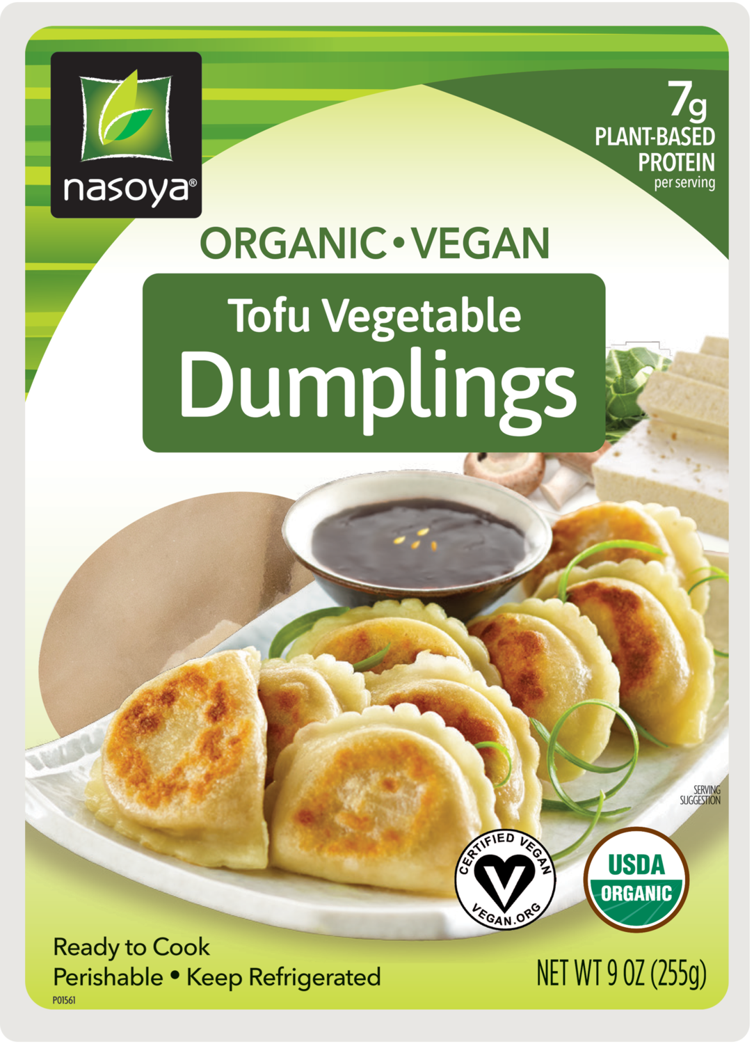 Tofu Vegetable Dumplings