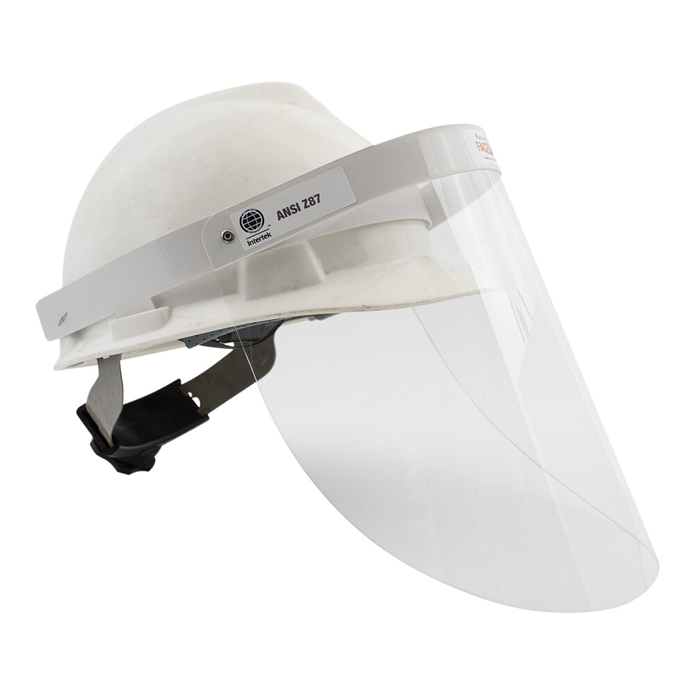 Reusable Face Shield for Hard Hats Pack of 1