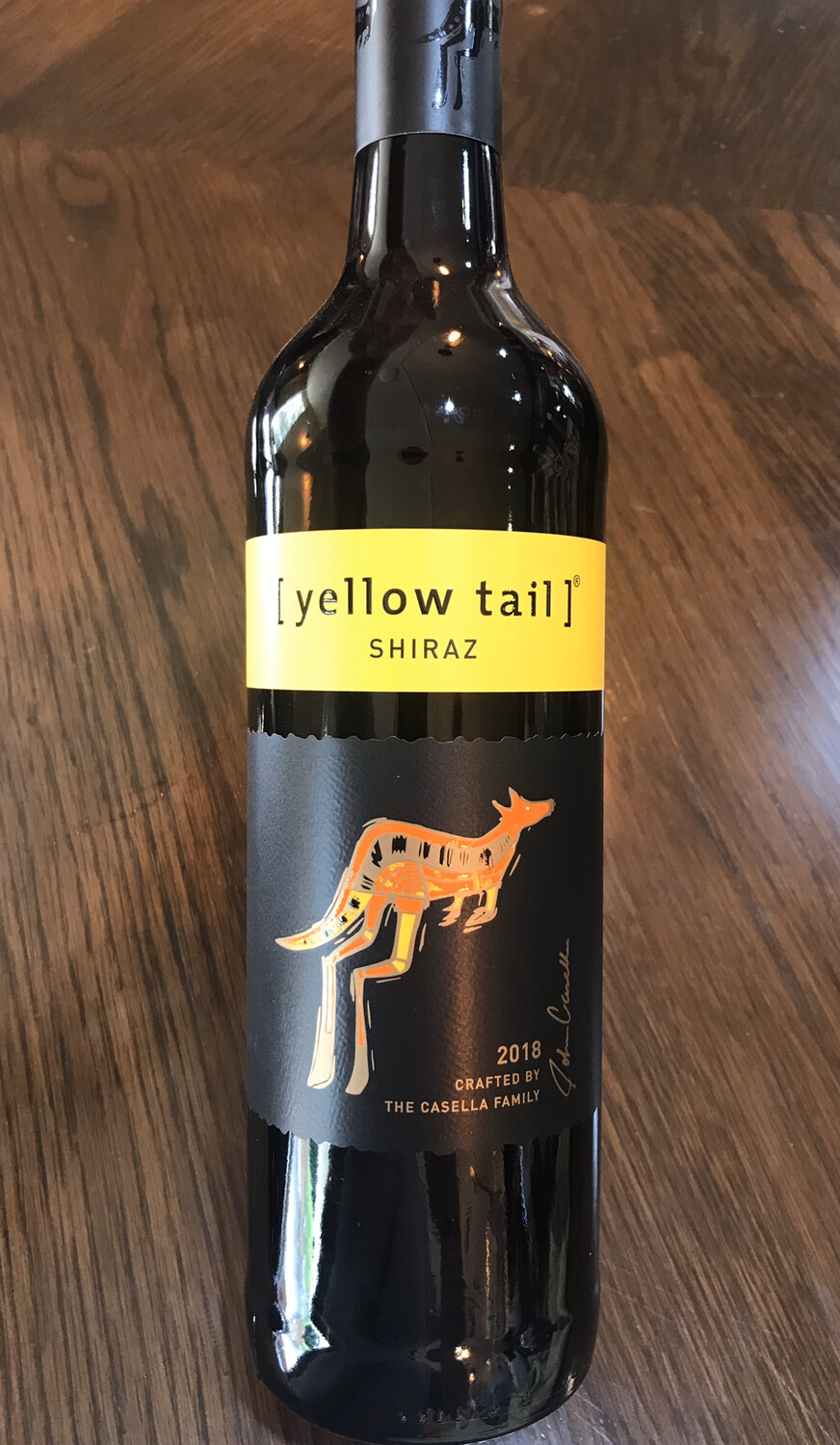 RED WINE Yellow Tail, Shiraz 750ml 13.5
