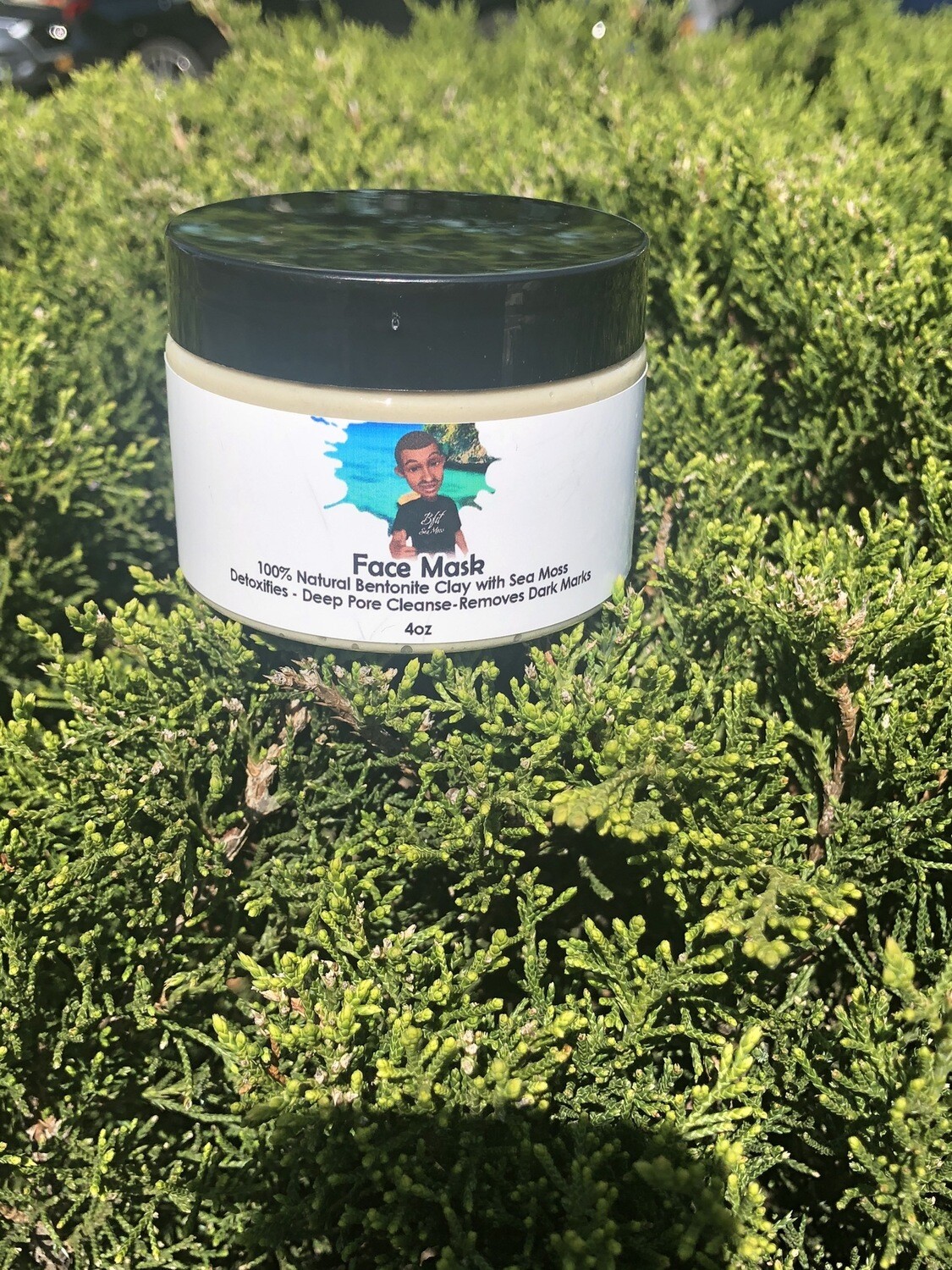 Clay and Sea Moss Face Mask