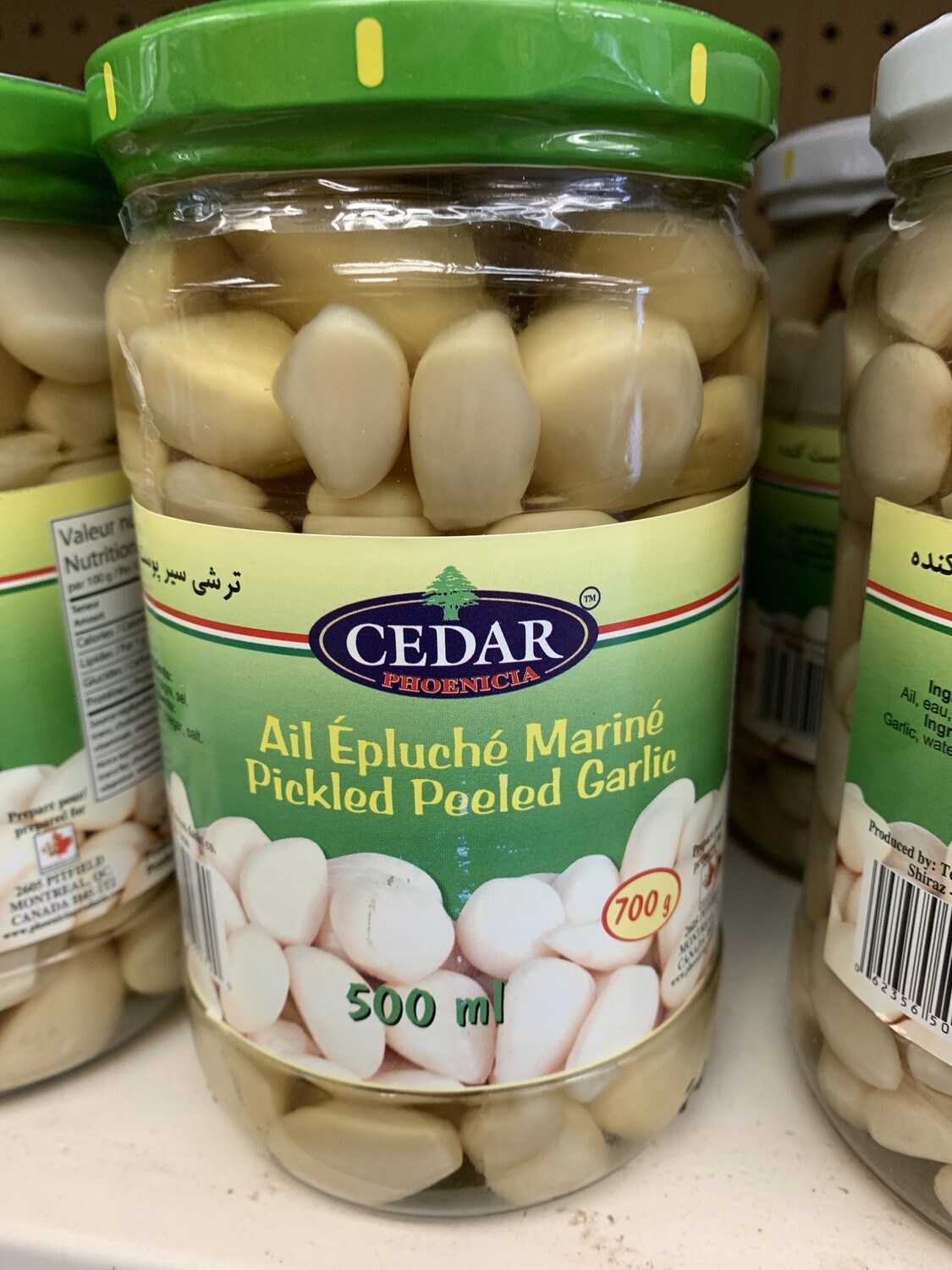 Pickled Peeled Garlic