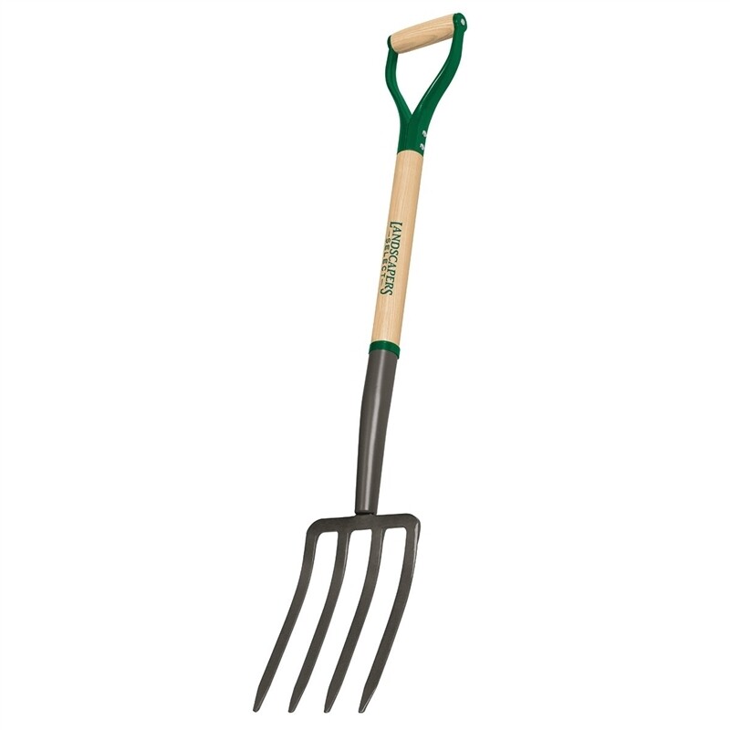 LANDSCAPER SELECT 4 TINE GARDEN FORK SPADE