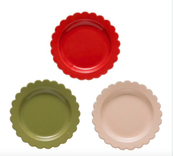 51/2" Scalloped Plate