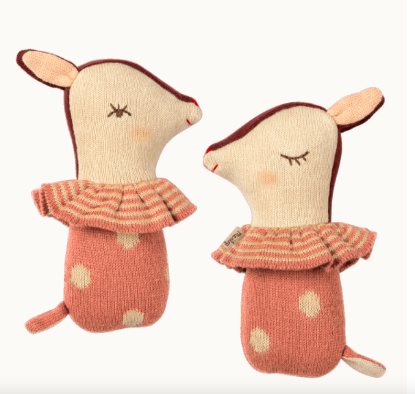 Bambi Rattle - Rose Bambi Rattle - Rose