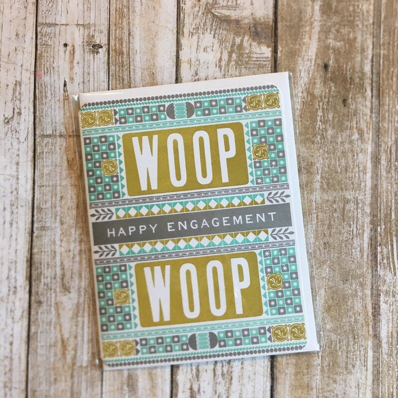 Woop Woop Engagement Card