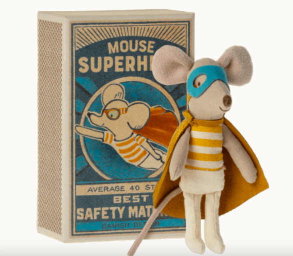 Super Hero Mouse in Matchbox