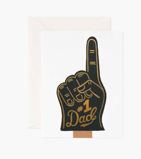 #1 Dad Card