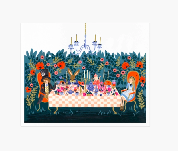 Tea Party 8x10 Print