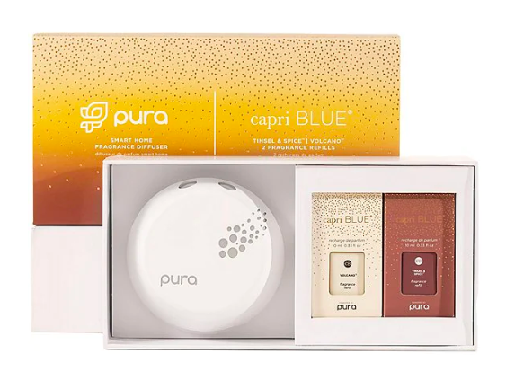 Pura Volcano &amp; Tinsel Spice Diffuser Kit