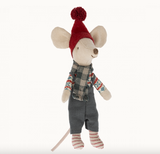 Maileg Big Brother Christmas Mouse