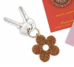 Glitter Key Chain