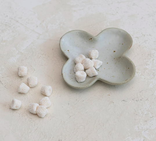 Stoneware Clover Dish
