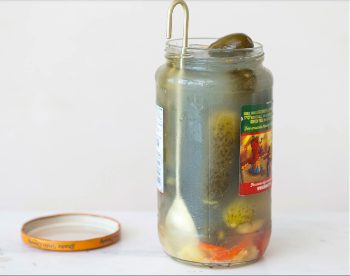 Hand-forged Brass Jar Spoon