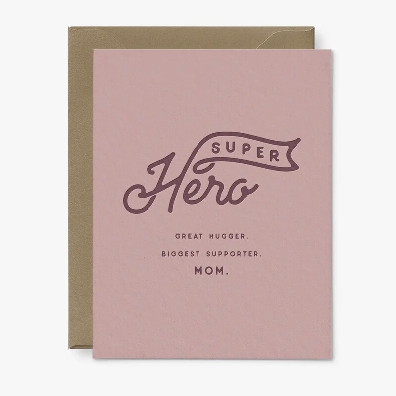 Super Hero Mother&#39;s Day Card